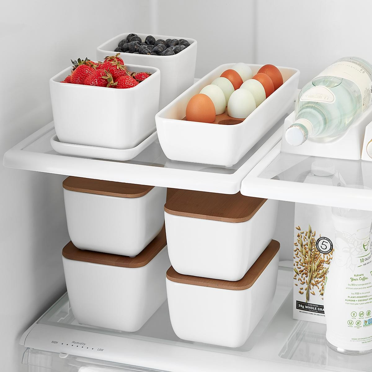 Marie Kondo Fridge Ceramic Storage Solution | The Container Store