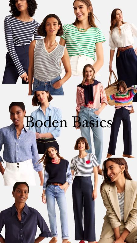 My favourite Boden Basics
25% off with code J2N9
Capsule wardrobe pieces for your spring wardrobe 

Spring outfits 
Linen Trousers
Breton 
Spring jeans 
Cropped jeans 


#LTKsalealert #LTKover40 #LTKSeasonal