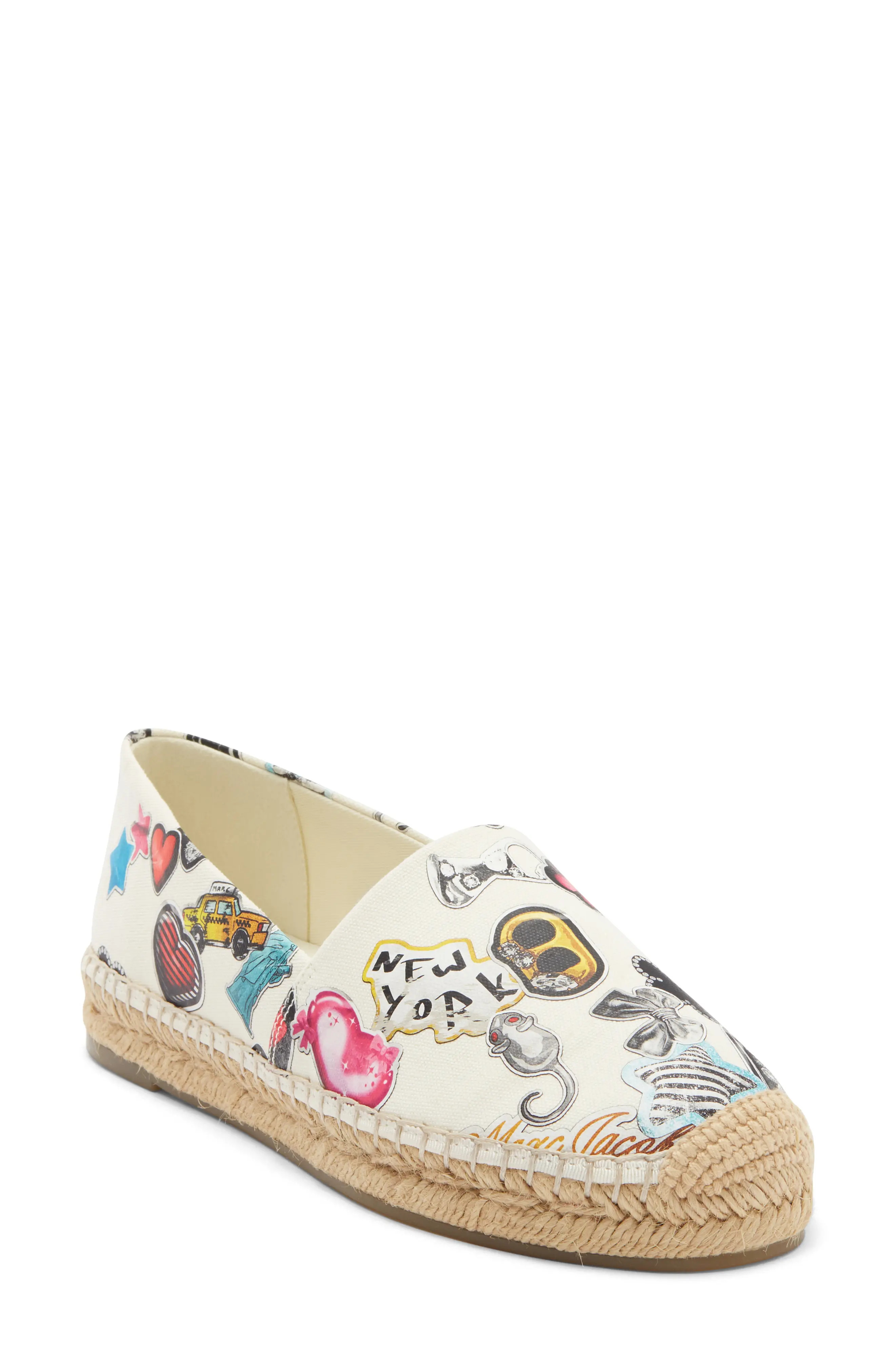 The Sticker Print Espadrille Flat (Women) | Nordstromrack | Nordstrom Rack