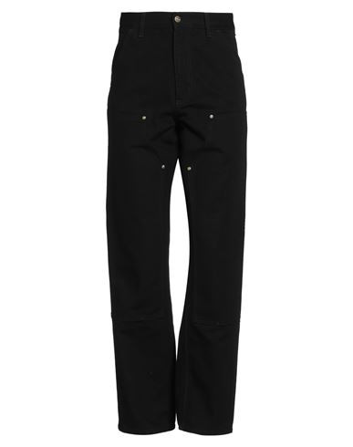 Carhartt Man Pants Black Size 33W-32L Organic cotton | YOOX (US)