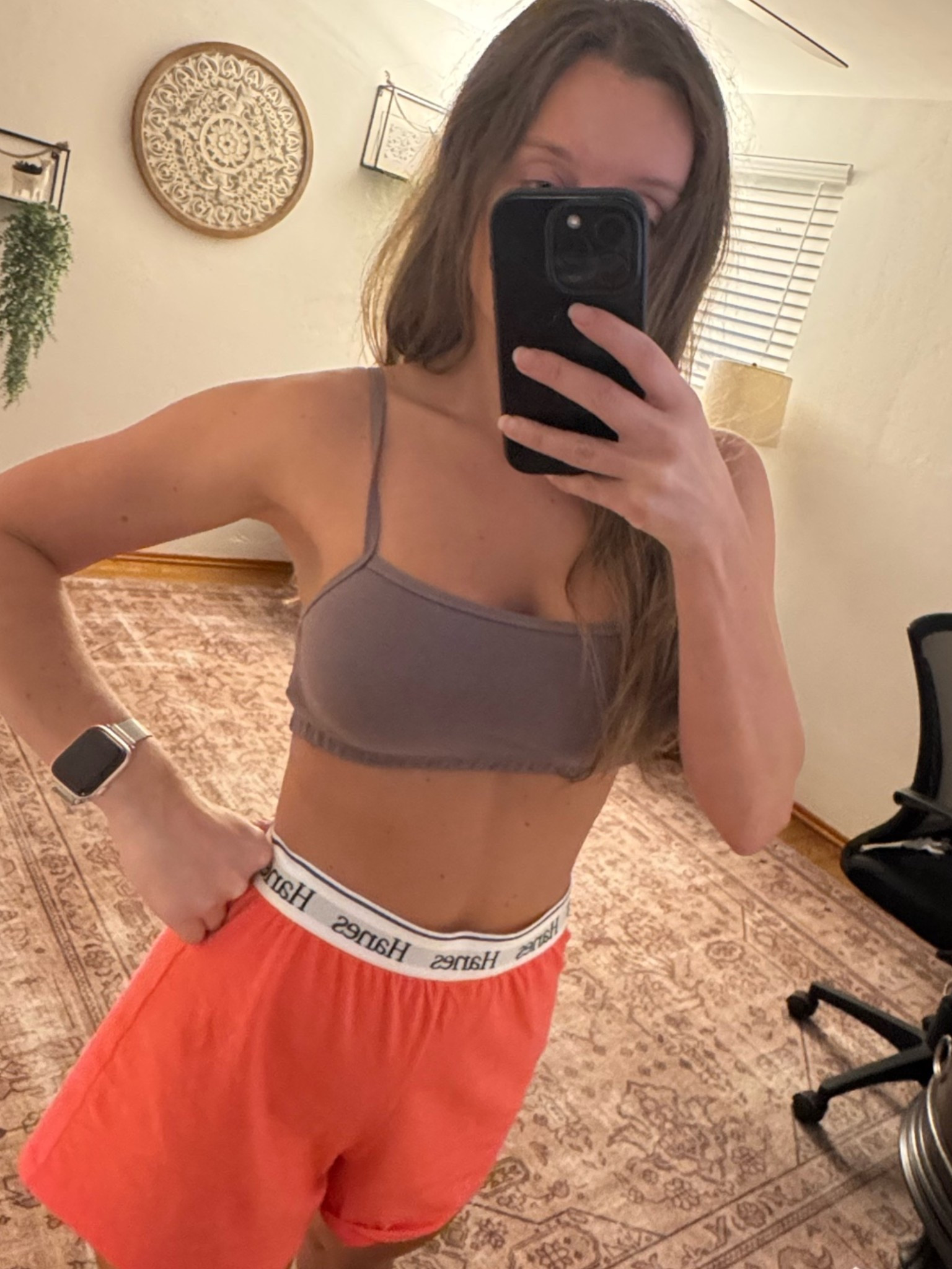 Size s in the sports bra and size Xs in the shorts. The softest material- best pajamas IMO

#LTKootd #LTKgrwm #LTKdayinmylife