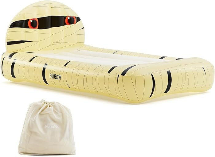 FUNBOY Kids Signature Air Mattress, Mummy Halloween Inflatable Sleepover Bed | Amazon (US)