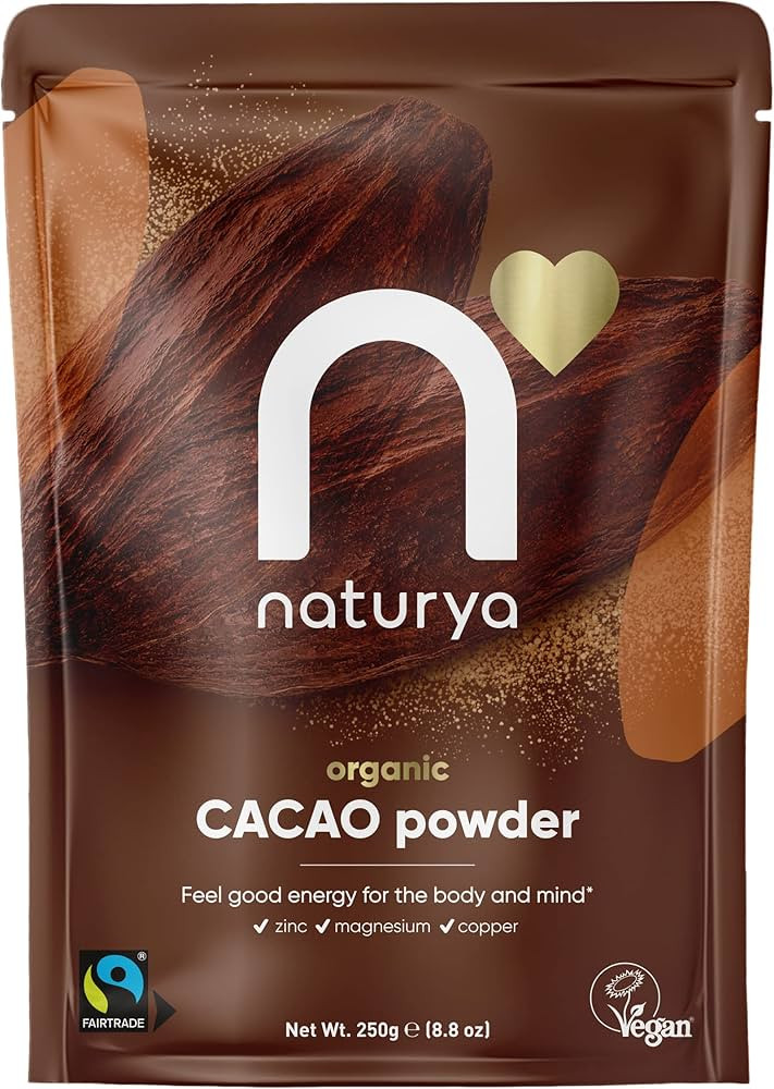 Naturya Fairtrade Organic Cacao Powder, 250g | Amazon (UK)