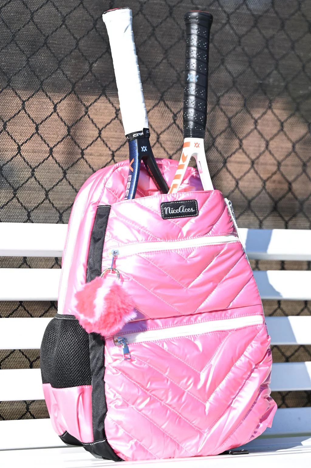 Emily Bag – Shimmering Luxury Tennis & Pickleball Backpack | NiceAces