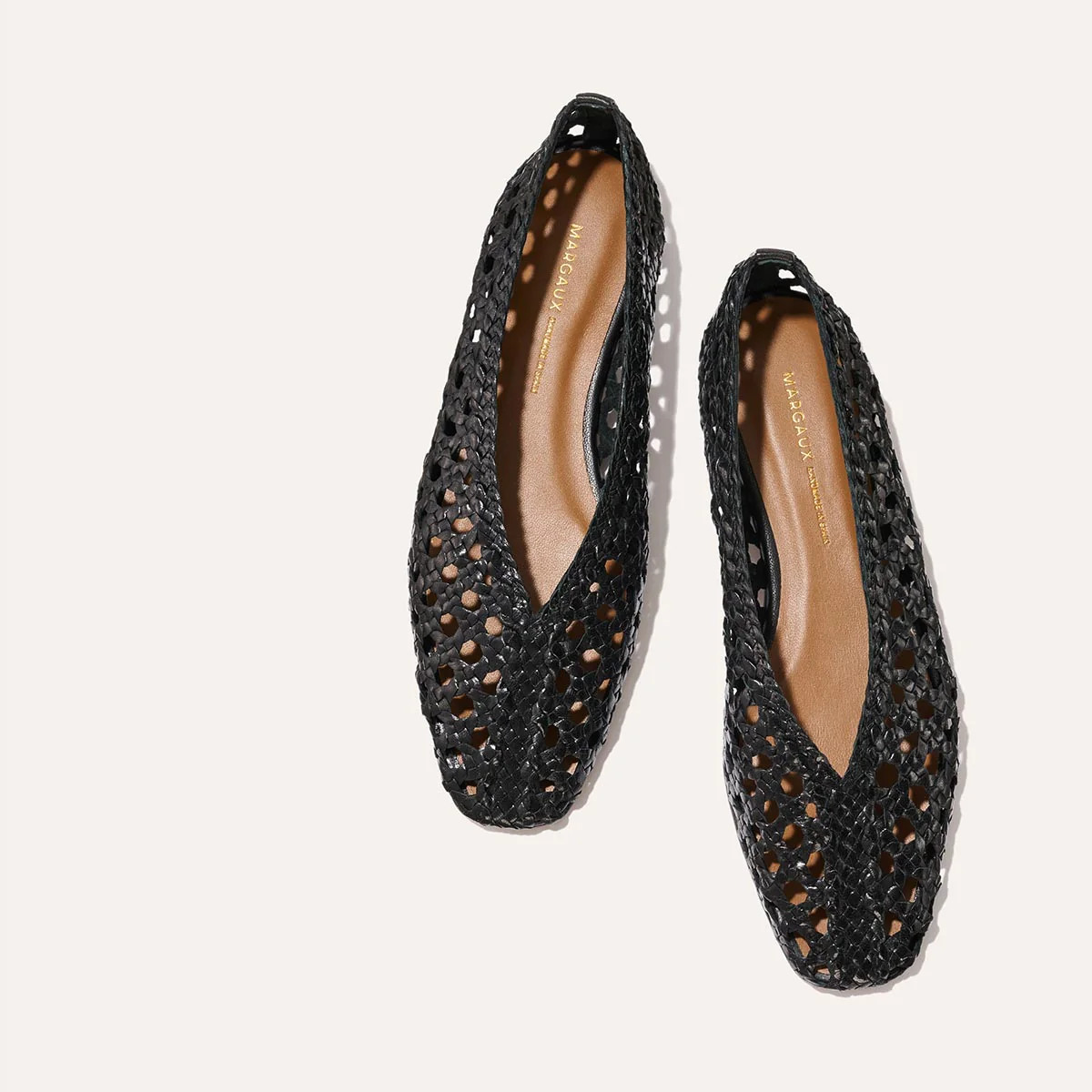 The Woven Paz SS25 - Black Leather | Margaux