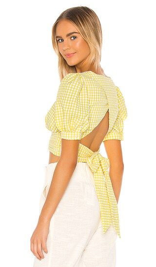 Song of Style Jane Top in Yellow. - size L (also in XXL) | Revolve Clothing (Global)