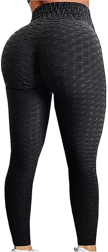 FITTOO Womens High Waisted Yoga Pants Tummy Control Scrunched Booty Leggings Workout Running Butt... | Amazon (US)