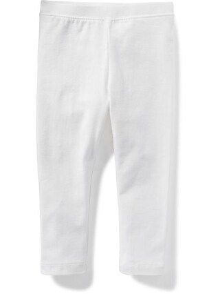 Old Navy Baby Jersey Leggings For Toddler Girls Bright White Size 12-18 M | Old Navy US