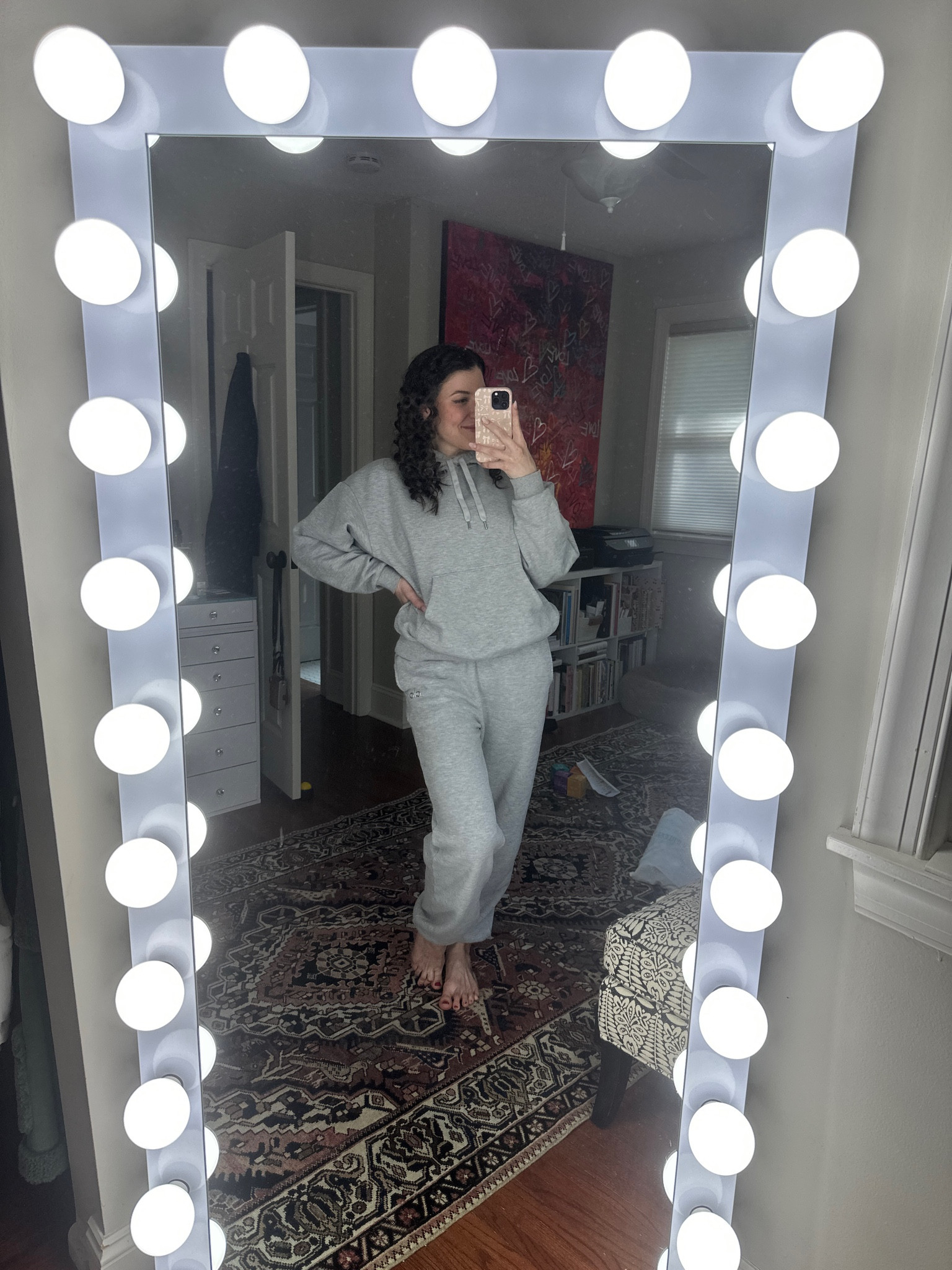 Mondays on leave call for lounging. This set from Alo is amazing! It’s called the Accolade in heather grey 🫶🏻

#LTKHome #LTKFitness #LTKStyleTip