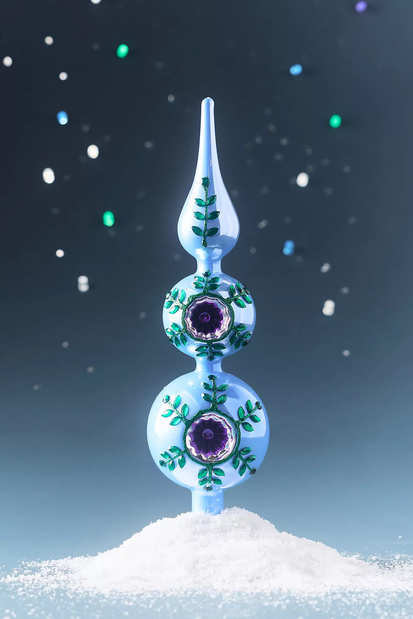 Vintage Jeweled Bauble Tree Topper | Anthropologie (US)