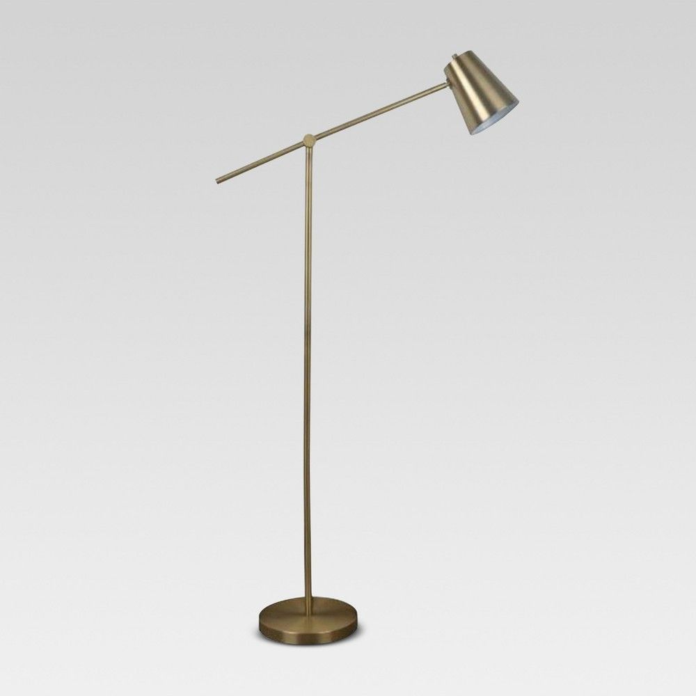 Cantilever Floor Lamp Brass (Lamp Only) - Project 62 | Target