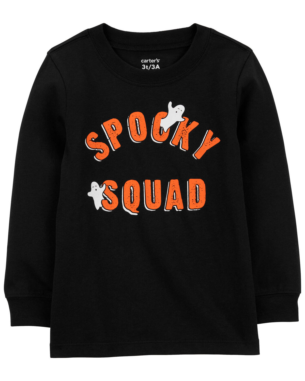 Black Toddler Halloween Spooky Squad Graphic Tee | carters.com | Carter's