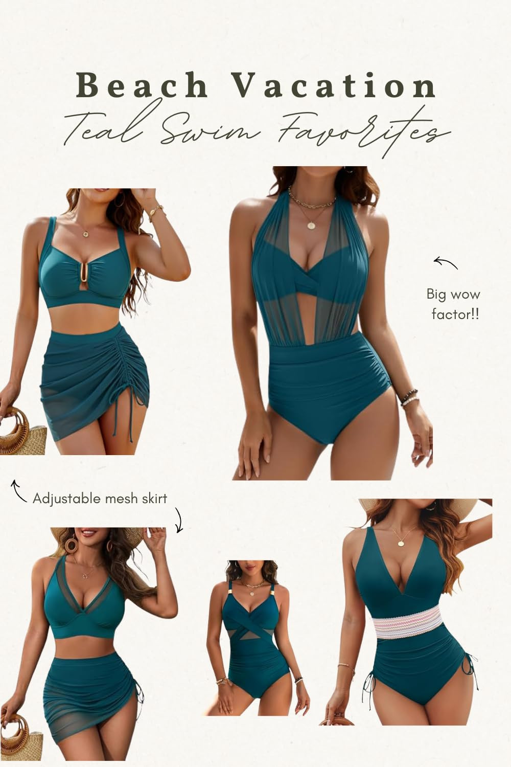 ALL Teal Swimsuits  | Amazon (US)