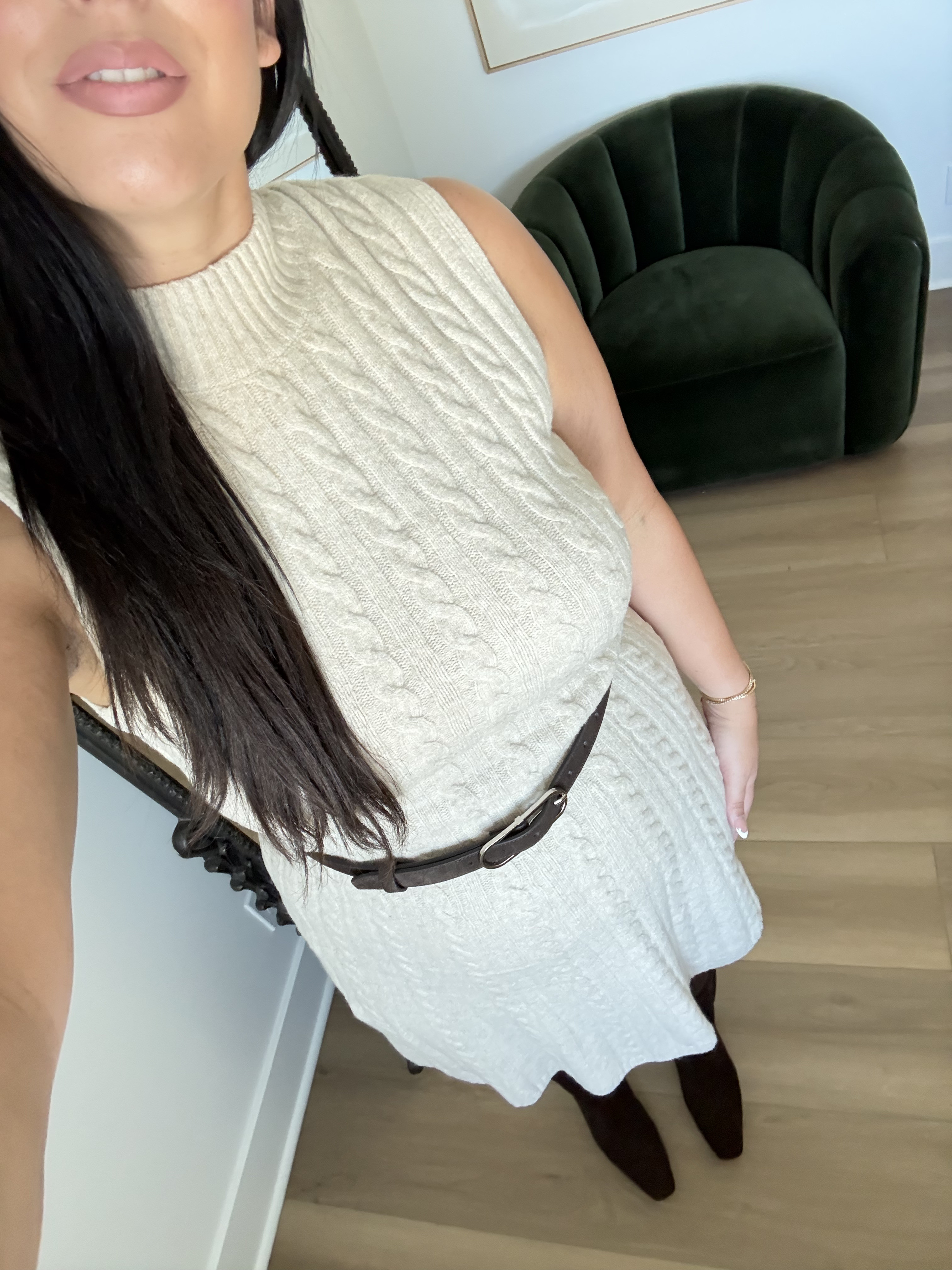 loving this sweater dress for fall!
wearing a size XL
fall outfits, midsize fashion, mom outfits 

 #LTKgrwm #LTKootd #LTKMidsize