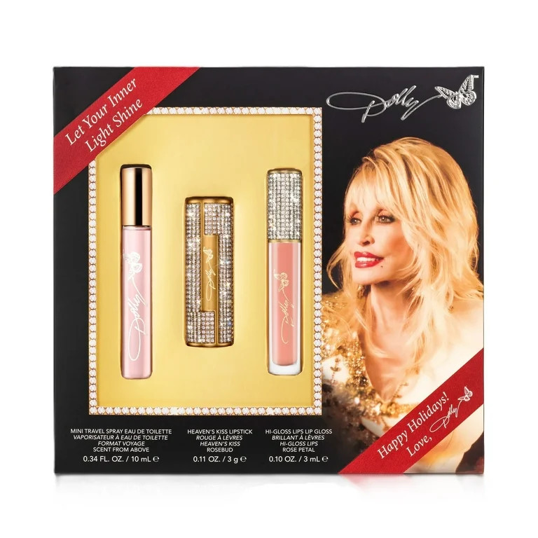 Dolly Parton Travel Spray + Cosmetics Scent From Above Gift Set | Walmart (US)