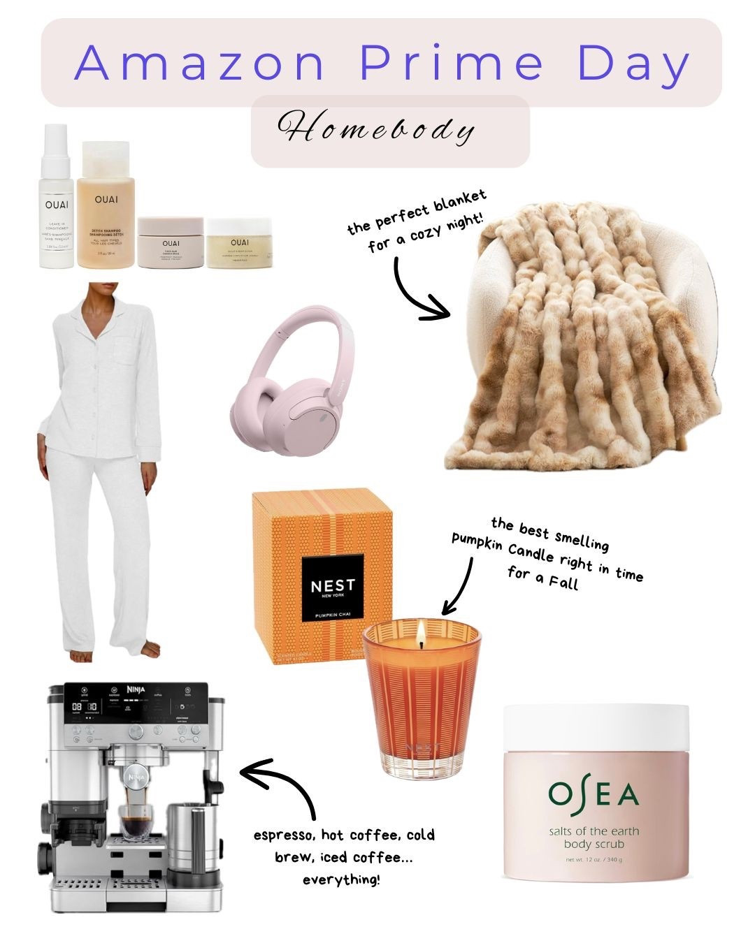 Amazon prime day deals for the homebody and getting ready for cozy season! #amazonprimeday #amazonfinds #primedaydeals #homebodyy

#LTKSeasonal #LTKStyleTip #LTKSaleAlert