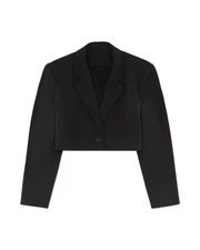 Boxy Cropped Suiting Blazer | We Wore What