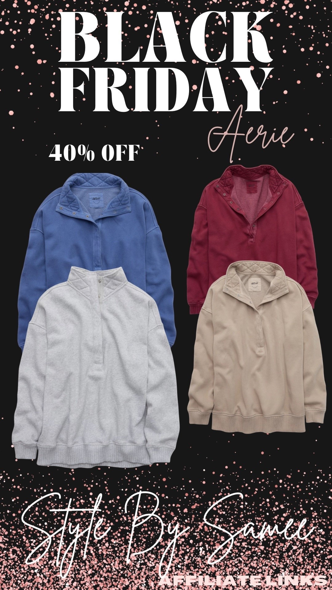 The best pullover… EVER! 
Oversized. I do a size small. 

Aerie | pullover | Black Friday 

#LTKHoliday #LTKGiftGuide #LTKCyberWeek