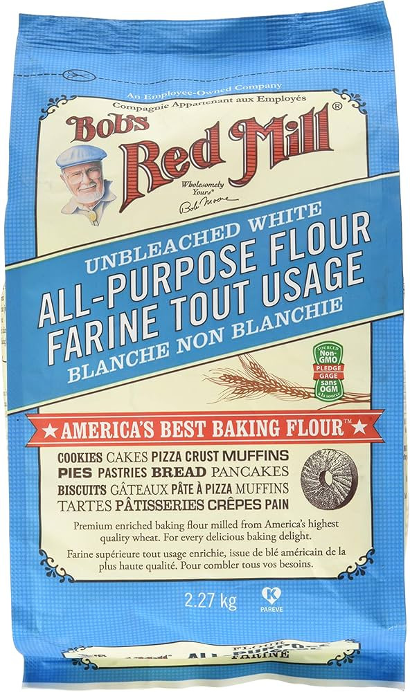 Bobs Red Mill Unbleached White All Purpose Flour, 2.27 kg | Amazon (CA)