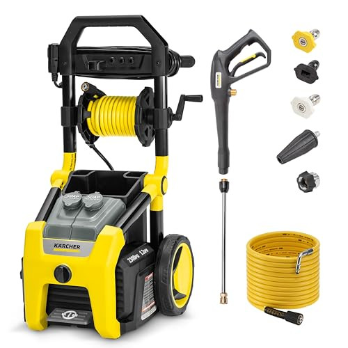Kärcher K2300PS Max 2875 PSI Electric Pressure Washer with 4 Spray Nozzles - Great for cleaning Cars, Siding, Driveways, Fencing and more - 1.2 GPM | Amazon (US)
