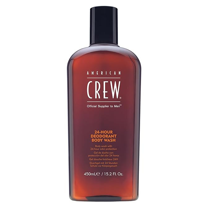 American Crew Men's Body Wash, Body Wash with 24 Hour Odor Protection, Deodorant Body Wash, 15.2 ... | Amazon (US)