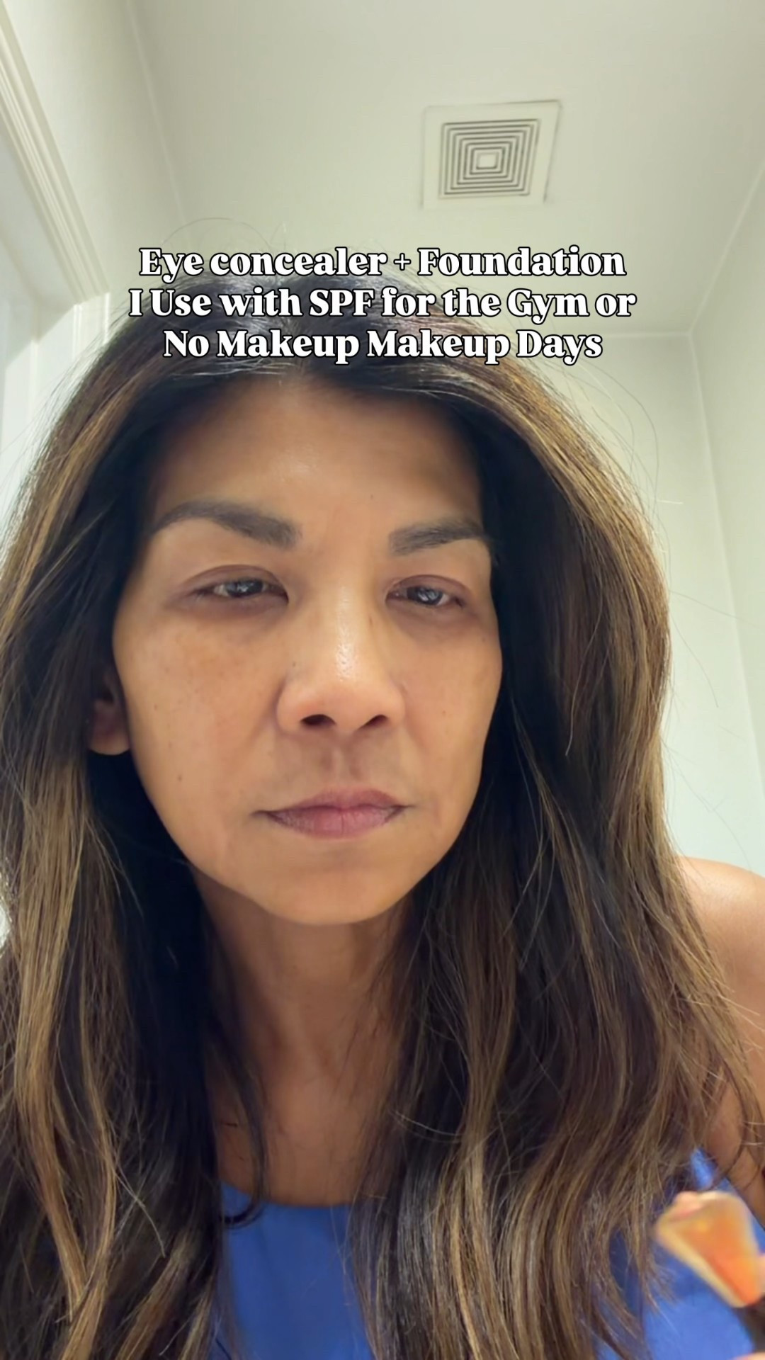 Eye concealer and foundation I use with SPF on no makeup makeup days or when going to the gym. Both in Tan. 


#LTKOver40