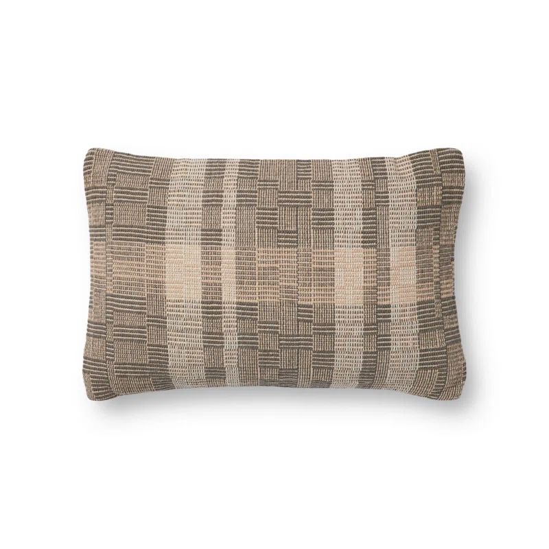 Amber Lewis x Loloi Bea Charcoal / Natural Pillow | Wayfair North America