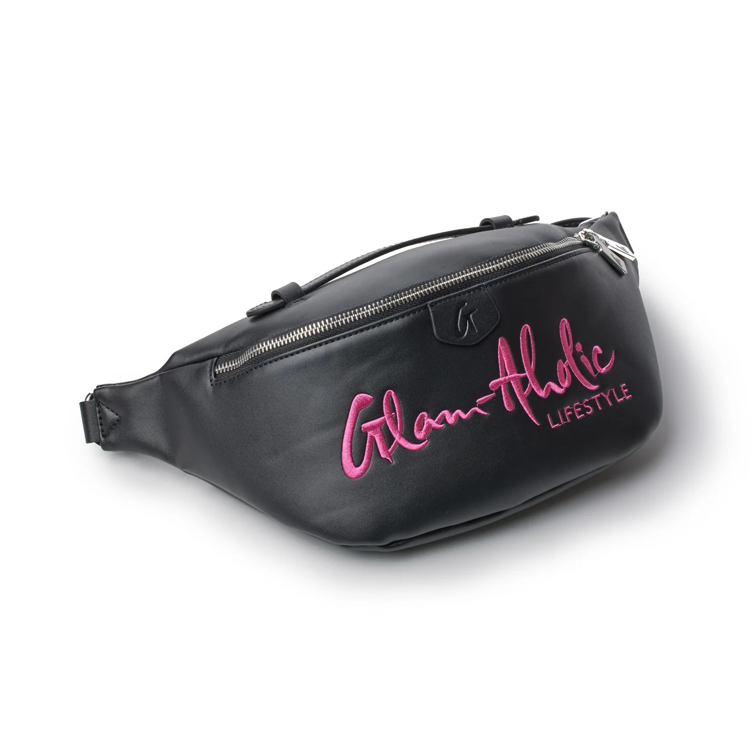 SIGNATURE LOGO FANNY PACK - BLACK PINK | Glam-Aholic Lifestyle