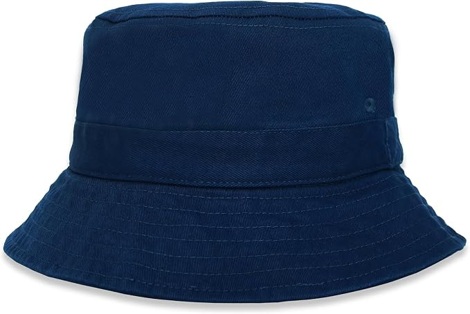 Bucket Hat for Kids, Boy and Girl Sun Hat Kid Ages 4-7 and Big Kids 7-14 Years 100% Cotton for Su... | Amazon (US)