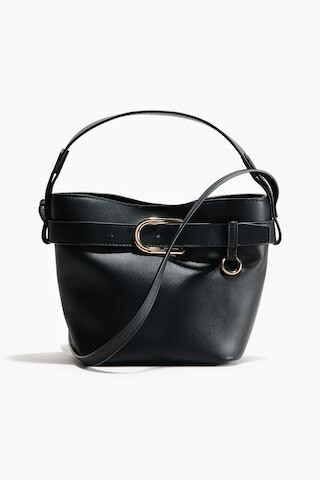 H & M - Crossbody Bucket Bag - Black | H&M (KR)