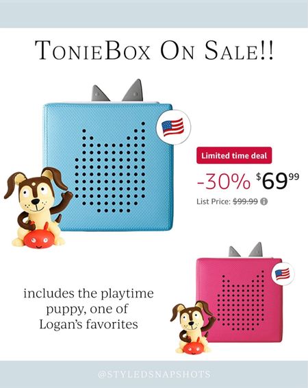 Tonie box on sale! Logan and Landon both love! 

kids gift idea, Amazon deal 

#LTKkids #LTKsalealert #LTKfindsunder100