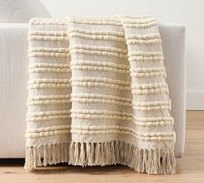 Bryn Textured Woven Throw | Pottery Barn (US)