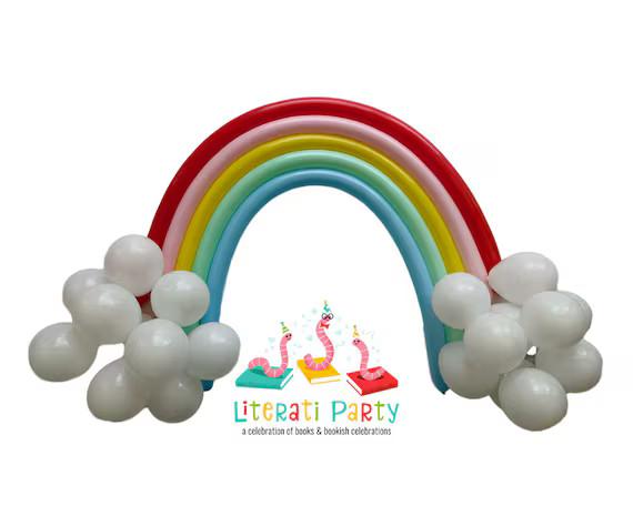 Lola Rainbow Balloon Kit | DIY Party Decorations | Rainbow Backdrop | Birthday Party | Baby Showe... | Etsy (US)