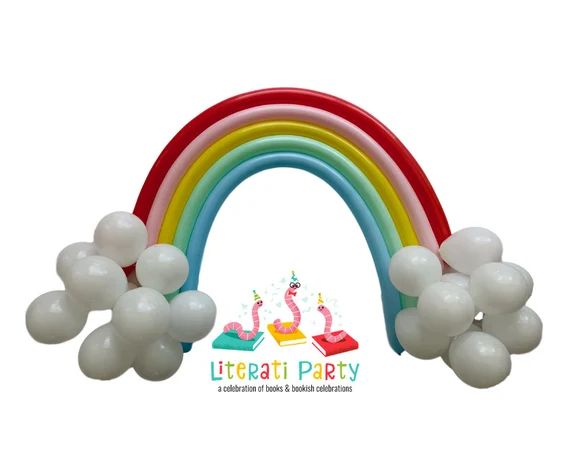 Lola Rainbow Balloon Kit | DIY Party Decorations | Rainbow Backdrop | Birthday Party | Baby Showe... | Etsy (US)