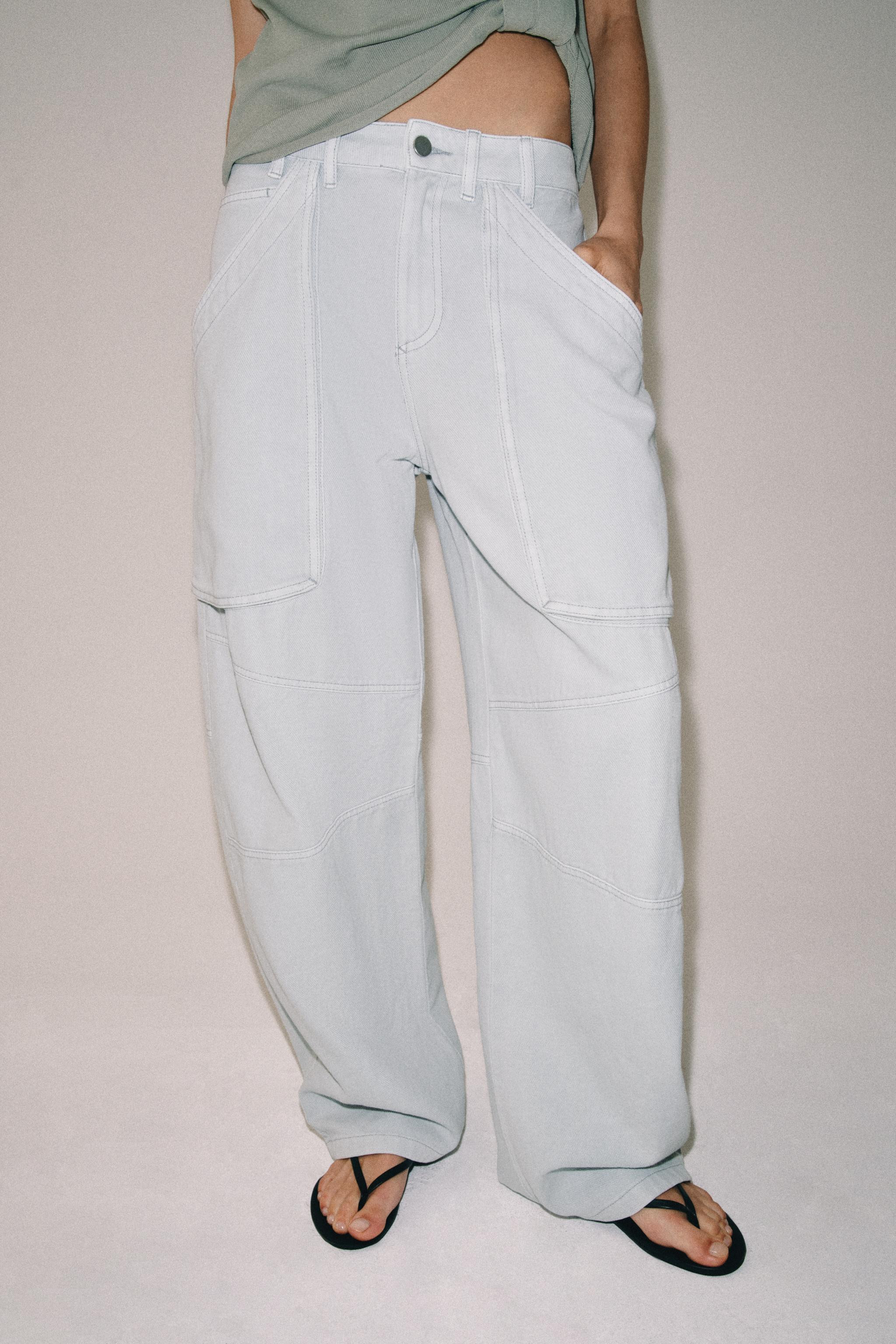 ZW COLLECTION CARGO PANTS | Zara US