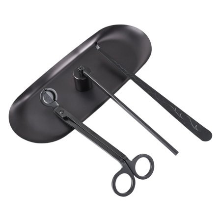 4 - 1 Stainless Steel Snuffer Tool Candle Trimmer Black | Walmart (US)
