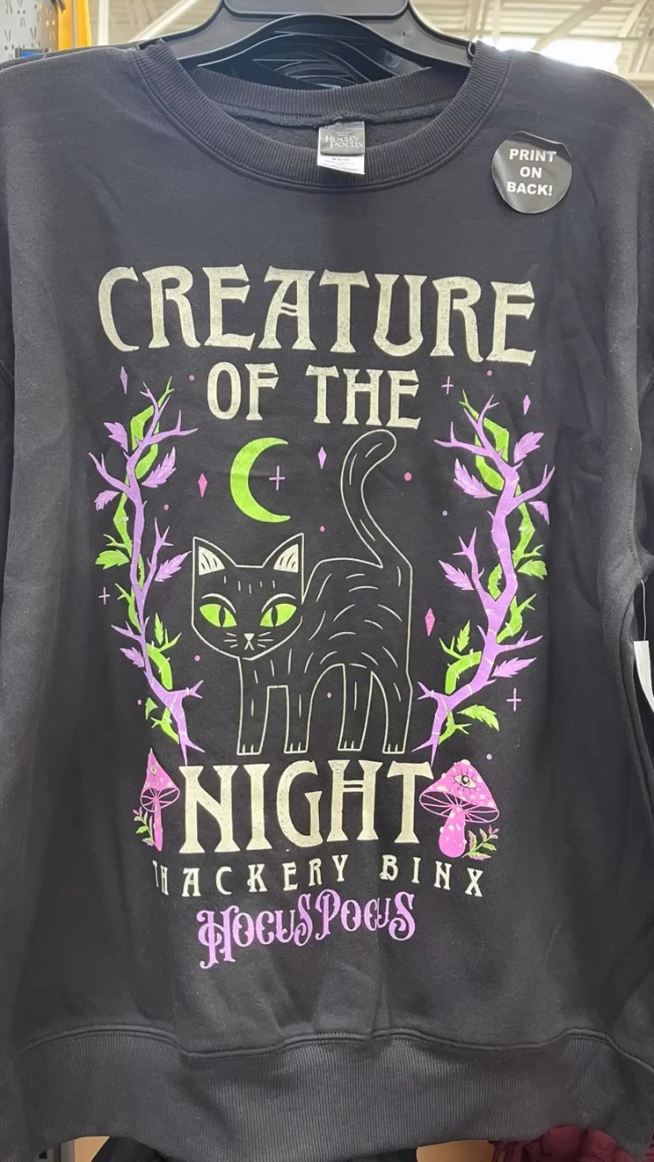 Just a little hocus pocus! I’m so excited for fall! This oversized sweatshirt comes in sizes XS-XXL and is under $13! Grab this while it’s still available!

Fall style
Halloween style
Walmart Finds

#LTKSeasonal #LTKStyleTip #LTKVideo