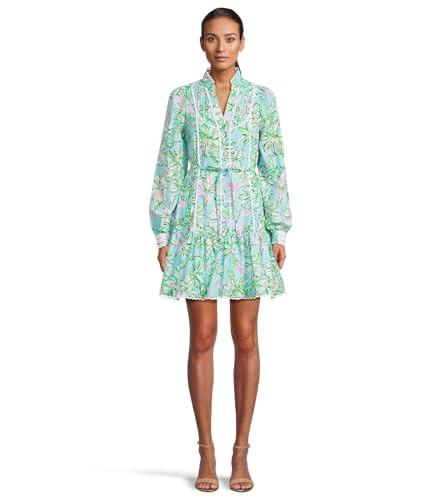 Lilly Pulitzer Womens Arletta Dress Multi Sun of A Bun 8 | Amazon (US)