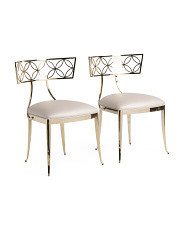 CARACOLE
Set Of 2 Royal Klismos At The Table Dining Chairs
$599.99
Compare At $1000 
help
 | TJ Maxx