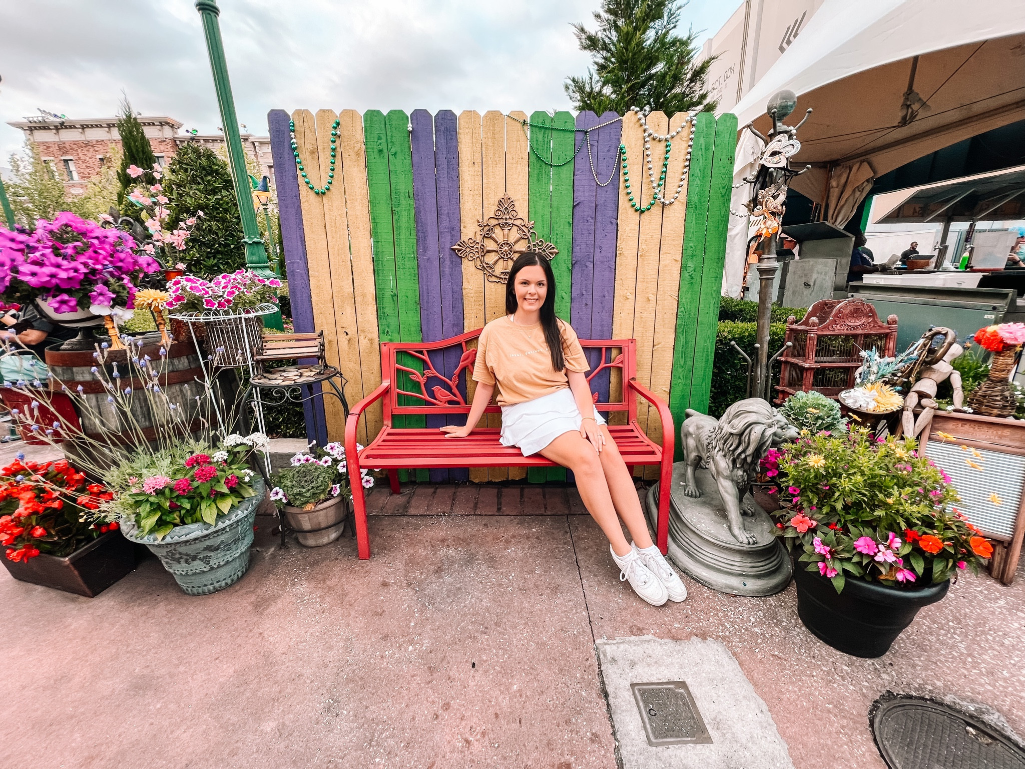 Universal Orlando Mardi Gras Style Wizarding World of Harry Potter Hogwarts House Hufflepuff Gryffindor Ravenclaw Slytherin House Traits Custom Etsy Aerie Skort Nike AF1s Court Vision UO Theme Park Style Orlando Florida Universal Studios California

#LTKtravel #LTKHoliday #LTKfindsunder50