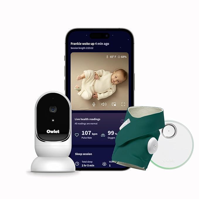 Owlet® Dream Duo Smart Baby Monitor: FDA-Cleared Dream Sock® plus Owlet Cam - Tracks & Notifies... | Amazon (US)