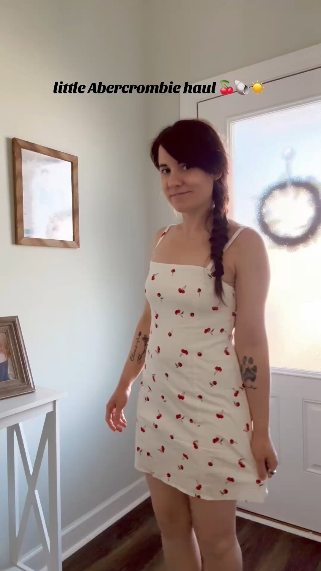 Abercrombie spring haul ! Loving these pieces from my recent order. Everything is true to size, the crewnecks run a little on the larger side so can always size down in those! 
Cherry dress , shell dress , skort dress , brown dress , east coast sweater , Abercrombie pullover , Abercrombie dress , spring dress 

#LTKStyleTip #LTKSaleAlert #LTKFindsUnder100