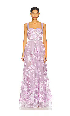 Bronx and Banco Anastasia Maxi Dress in Lavender from Revolve.com | Revolve Clothing (Global)