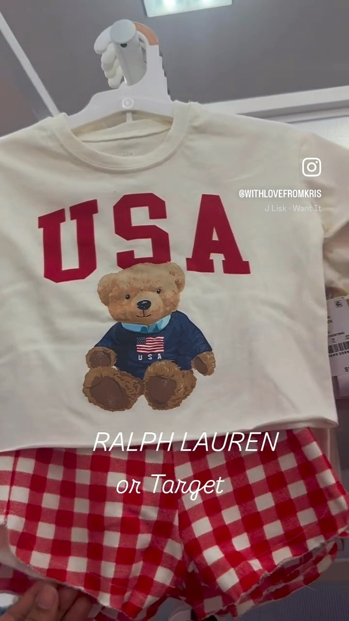 RUN mamas these Ralph Lauren look for less at target will sell out fast 🤍❤️💙and don’t miss out on sizes for the rest perfect for summer and Fourth of July. 

#LTKSeasonal #LTKKids #LTKBaby