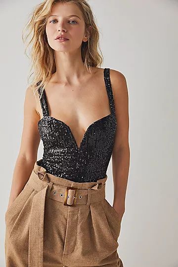 Sparks Fly Corset Bodysuit | Free People (UK)