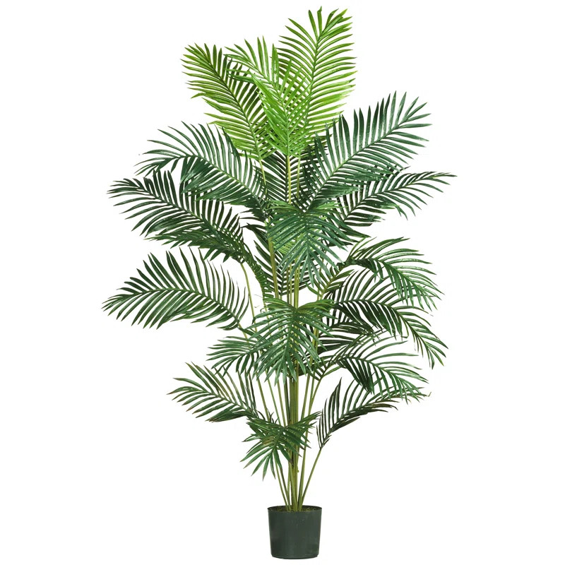 Faux Palm Tree in Pot | Wayfair North America