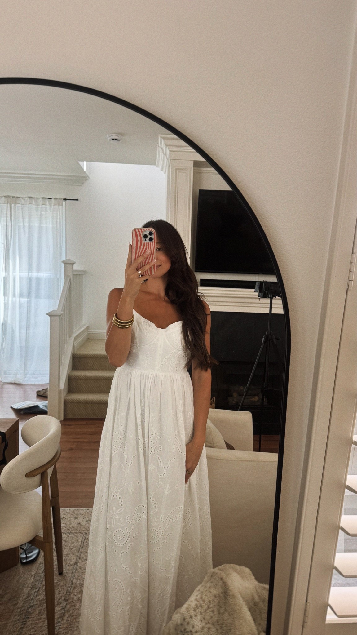 Love this dress for church and may wear it for some engagement photos ☺️ my shoes are dolce vita Lukas platform sandals!! I’m wearing a medium! 

#LTKootd #LTKMothersDay #LTKSaleAlert