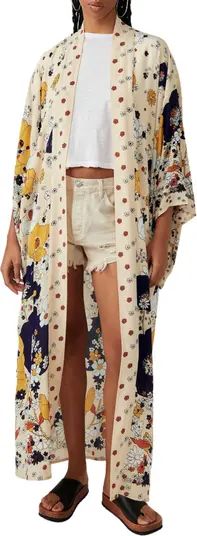 Hidden Hills Floral Open Front Duster | Nordstrom