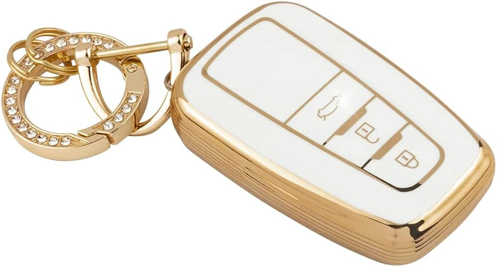 UHONSN for Toyota Camry Key Fob Cover Highlander RAV4 Corolla 3/4 Button Soft TPU Keys Case Prote... | Amazon (US)