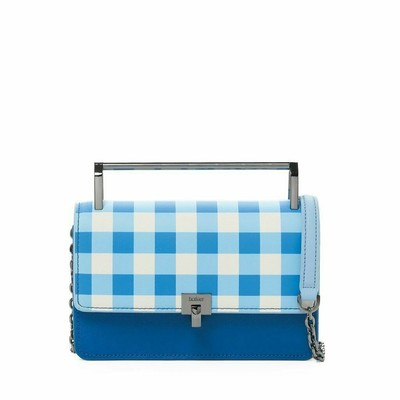 Botkier Lennox Crossbody Bag, Blue Cadet Gingham Color - MSRP: $198.00  | eBay | eBay US